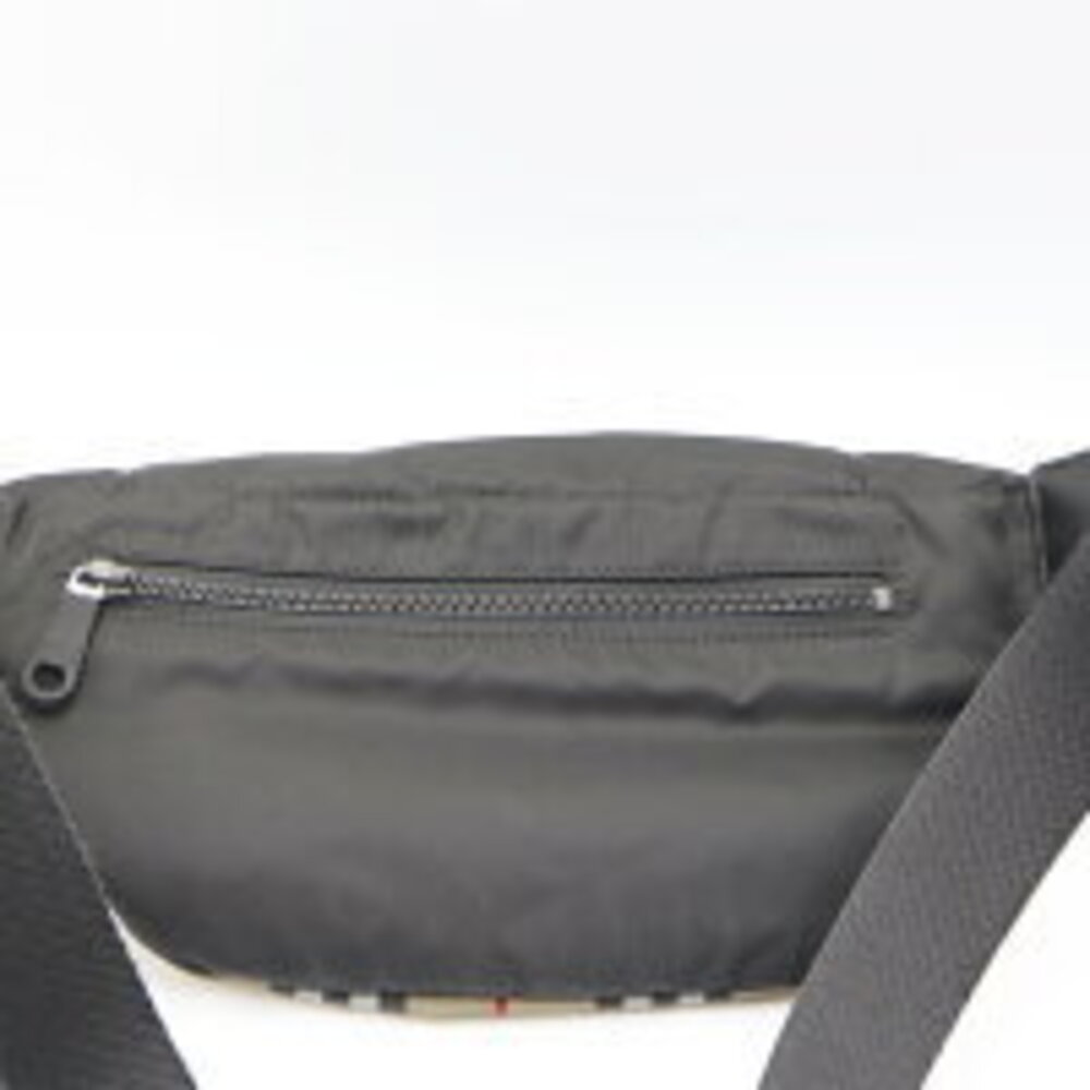 Burberry Check Beige Waist Clutch Body Bum Crossbody Belt Bag - Picture 6 of 12